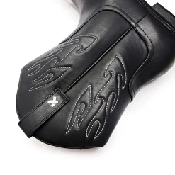 Broken Bronco Men'S Grey Flame Cowboy Boots