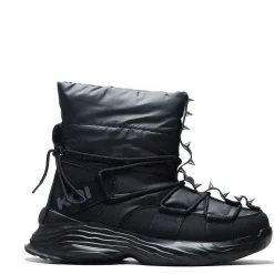 Cauldrife Demons Men'S Spiked Snow Boots - Black | Koi Footwear