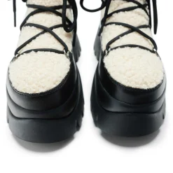 Cream Fluffy Vilun Winter Boots | Snow & Winter Boots | Koi Footwear
