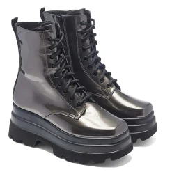Deathwatch Trident Platform Boots - Static Grey