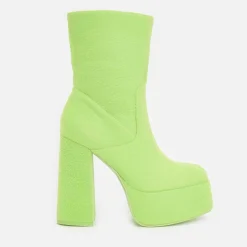 Dipsy Fluffy Platform Boots - Teletubbies X Koi