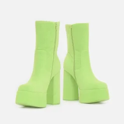 Dipsy Fluffy Platform Boots - Teletubbies X Koi