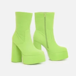 Dipsy Fluffy Platform Boots - Teletubbies X Koi