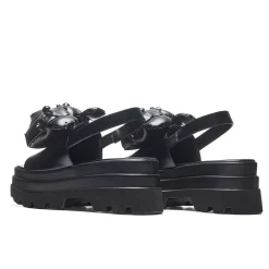 Grim Hardcore Chunky Sandals - Black