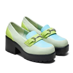 High Class Chunky Shoes - Mint Pastel