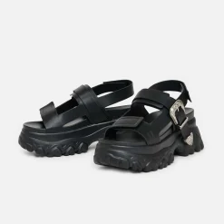 Iron Surveillance Chunky Sandals