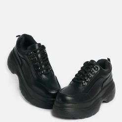 Jennie Striker Black Chunky Bubble Trainers