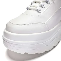 Jennie Striker White Chunky Bubble Trainers