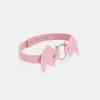 Kawaii Baby Pink Bat Choker