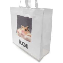 Koi Hamster Tote Bag