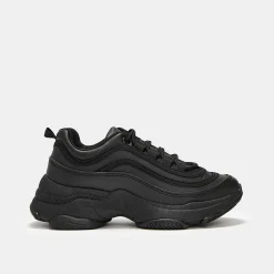 Lizzies V2 Black Extra Chunky Trainers