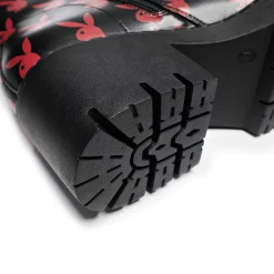 Playboy Reprise Red Switch Boots | Playboy X Koi Collection