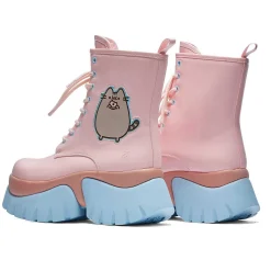 Pusheen Doughnuts Pastel Patent Boots