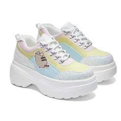 Pusheen Unicorn Glitter Chunky Trainers