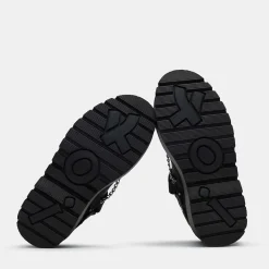 Retrograde Rebel Men'S Black Platform Shoes