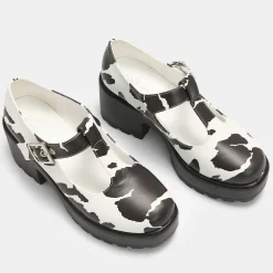Sai Cow Print Mary Jane Shoes 'Nettie Edition'