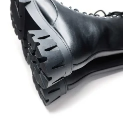 Siren Men'S Tall Lace Up Boots - Black