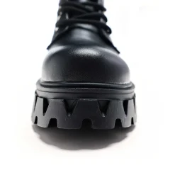 Siren Men'S Tall Lace Up Boots - Black