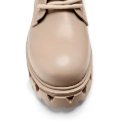 Siren Tall Lace Up Boots - Dust