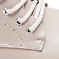 Siren Tall Lace Up Boots - Dust
