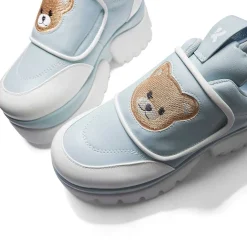 Teddy Sura Blue Vilun Platform Trainers