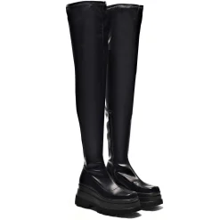 The Elevation Stretch Thigh High Boots