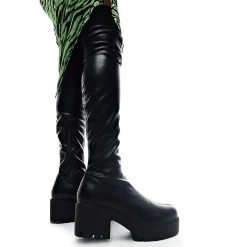 The Harmony Stretch Thigh High Boots