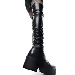 The Harmony Stretch Thigh High Boots