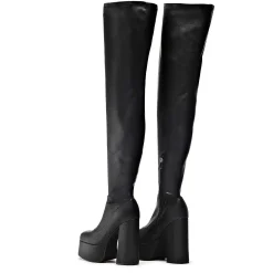 The Redemption Plus Size Thigh High Boots