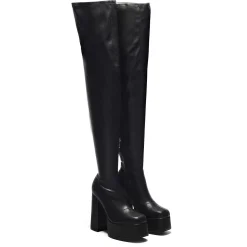 The Redemption Plus Size Thigh High Boots