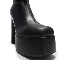 The Redemption Stretch Thigh High Boots