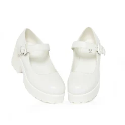 Tira Mary Jane Shoes 'White Washout Edition'