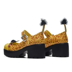 Tira Mary Janes 'Grazing Giraffe Edition' | Koi Footwear