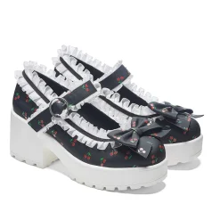 Tira Mary Janes Shoes 'Black Cherry Bakewell Edition'