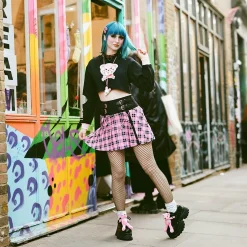 Yami Tartan Skirt